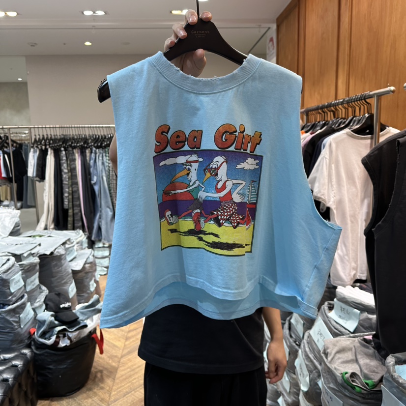 GARMENT-P韓國㊣直郵東大門代購女裝新品推薦熱賣吊帶背心鴨GARMENT吊帶/背心圖色1
