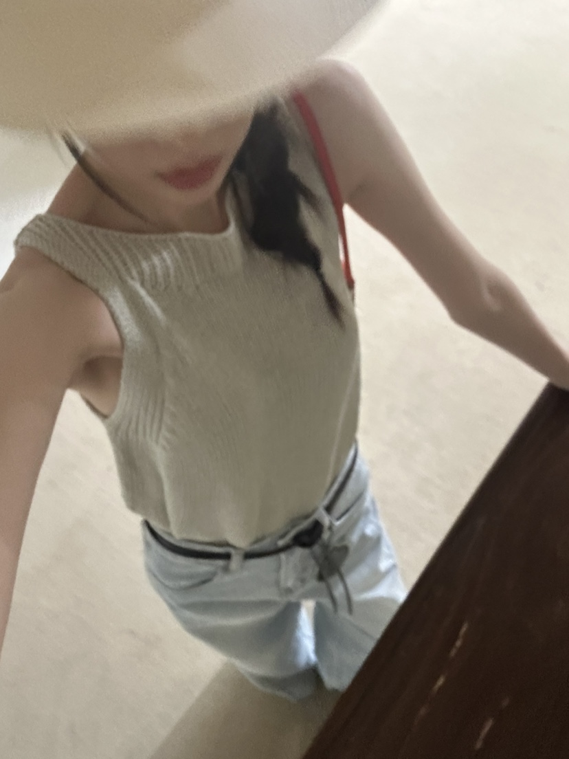 ME MO韓國直郵㊣女裝新款人氣時尚推薦休閑熱賣25春夏吊帶背心ME MO吊帶/背心