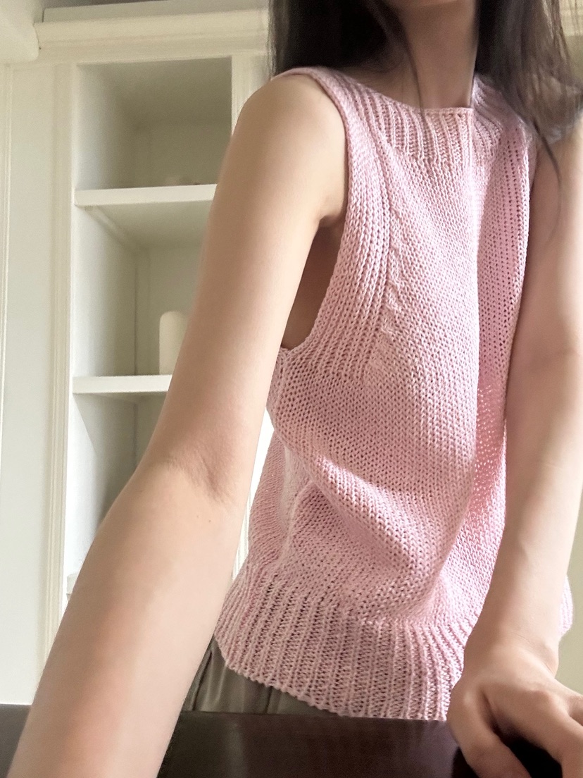 ME MO韓國直郵㊣女裝新款人氣時尚推薦休閑熱賣25春夏吊帶背心ME MO吊帶/背心