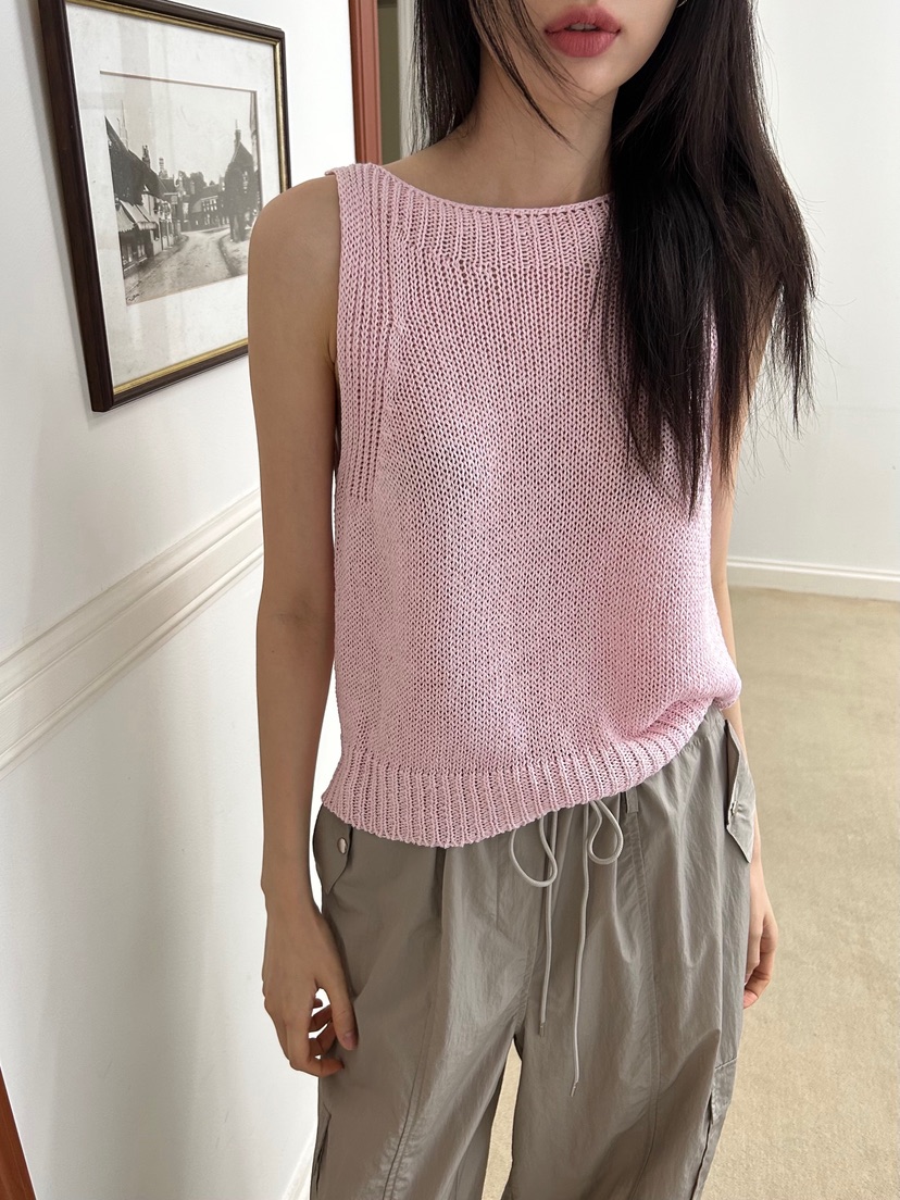 ME MO韓國直郵㊣女裝新款人氣時尚推薦休閑熱賣25春夏吊帶背心ME MO吊帶/背心圖色3
