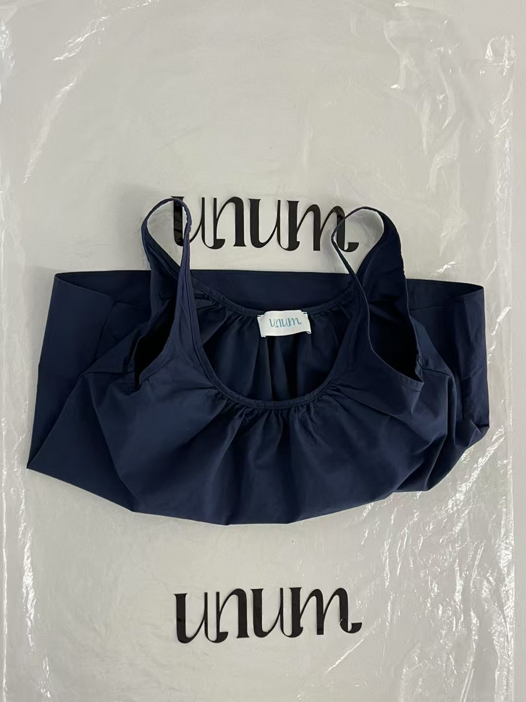 UNUSUALMARKET直郵韓國代購㊣女裝新品推薦時尚休閑吊帶背心UNUSUALMARKET吊帶/背心