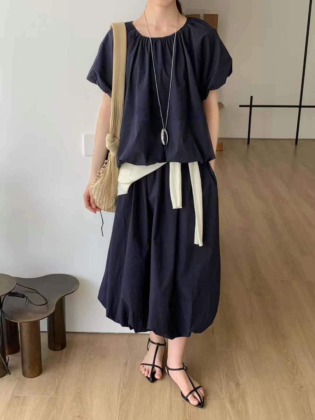 SISTER W韓國直郵㊣東大門實拍女裝新款推薦熱賣時尚25春夏套裝SISTER W套裝