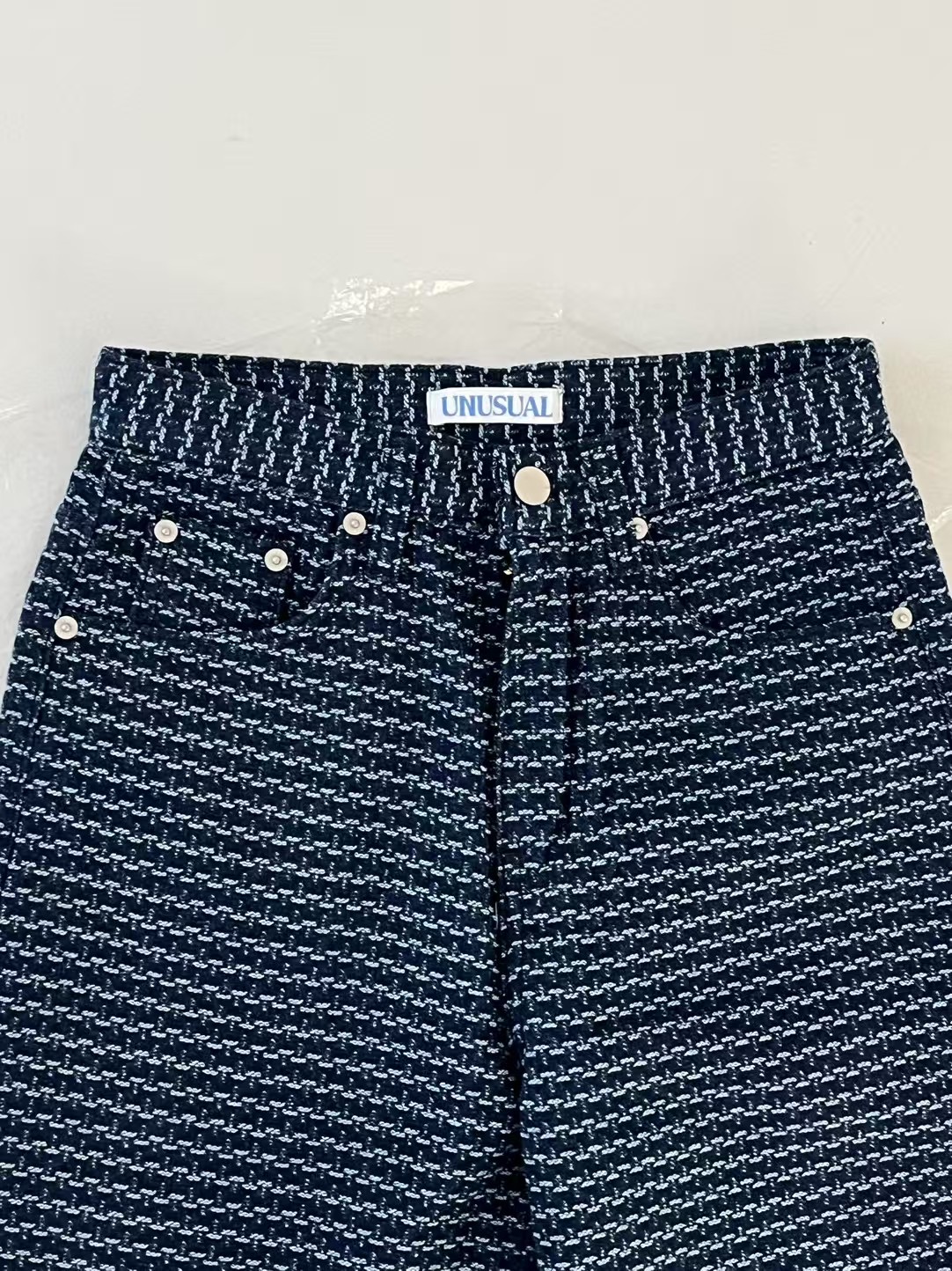UNUSUALMARKET直郵韓國代購㊣女裝新品推薦熱賣時尚25春夏休閑褲UNUSUALMARKET休閑褲