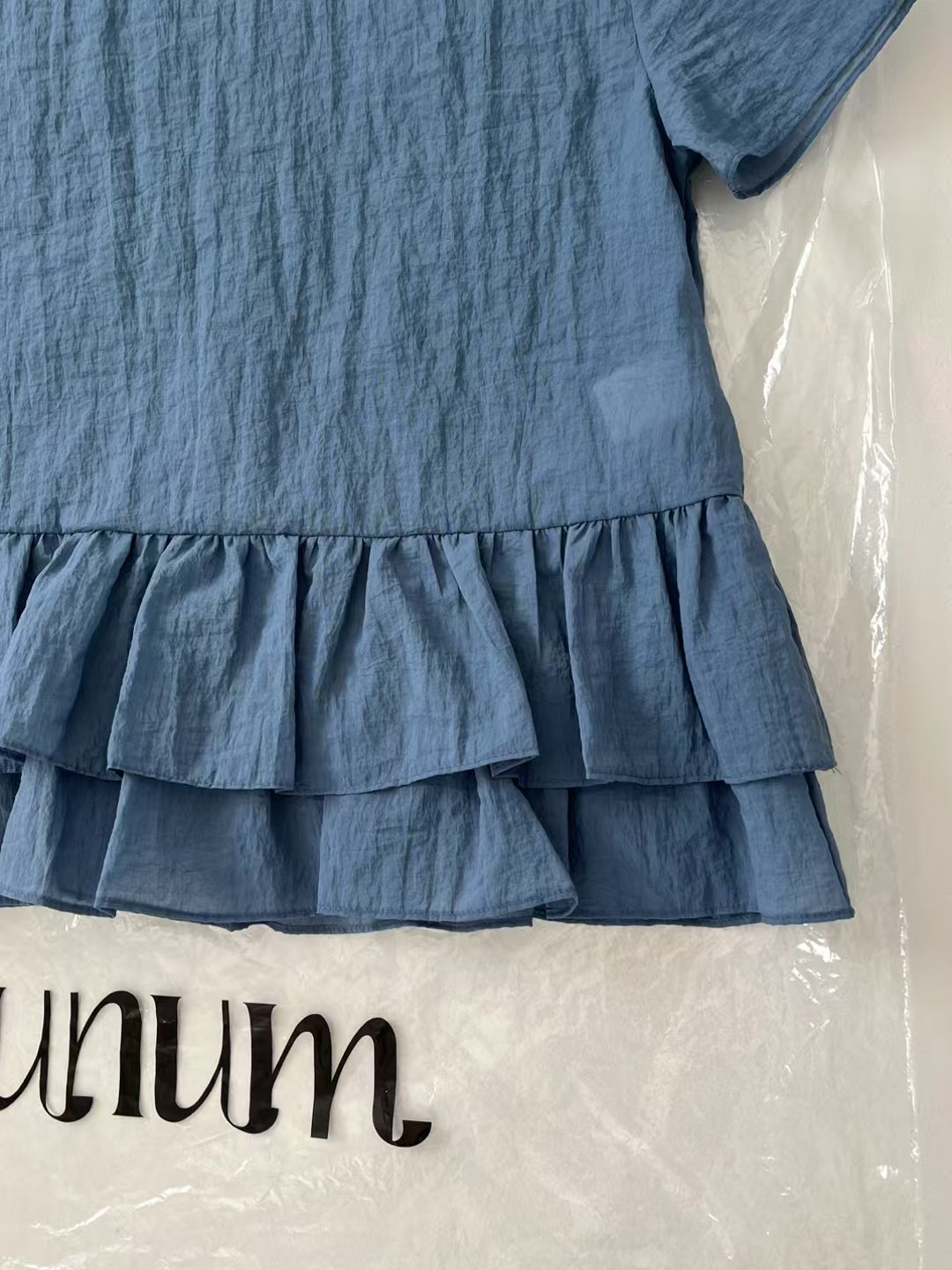 UNUSUALMARKET韓國直郵㊣女裝新品時尚25春夏推薦襯衫蕾絲衫UNUSUALMARKET襯衫/蕾絲衫