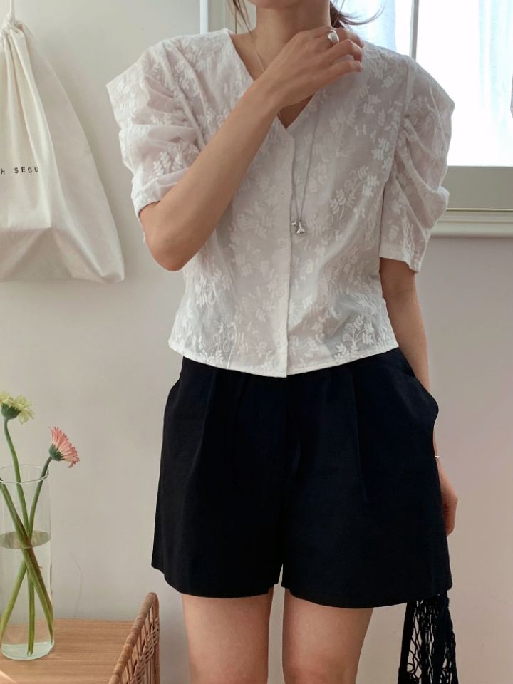 DOIT韓國直郵㊣東大門實拍女裝新品休閑熱賣時尚襯衫蕾絲衫DOIT襯衫/蕾絲衫