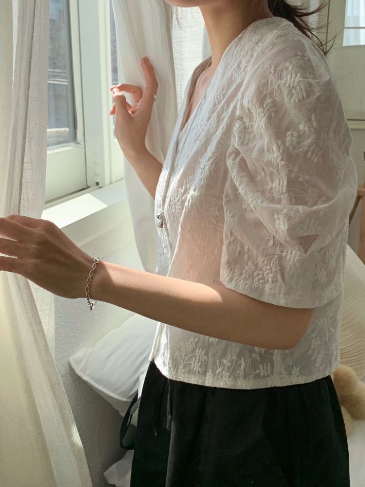 DOIT韓國直郵㊣東大門實拍女裝新品休閑熱賣時尚襯衫蕾絲衫DOIT襯衫/蕾絲衫