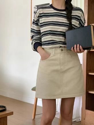 JANEMORIS-제인모리스-T韓國㊣直郵東大門代購女裝新款休閑長袖T恤JANEMORIS長袖T恤