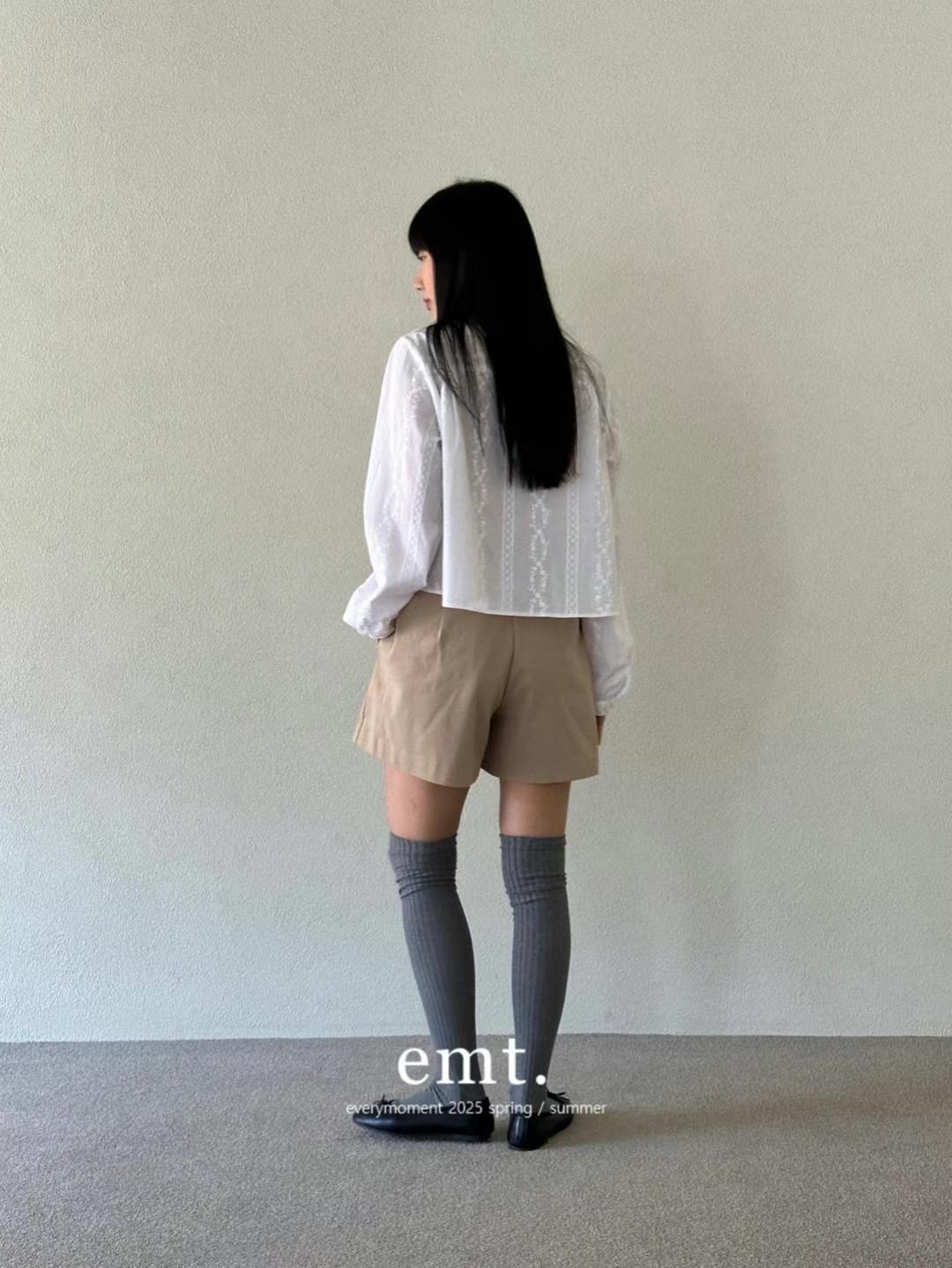 EVERY MOMENT韓國直郵㊣東大門實拍女裝新款熱賣時尚25春夏短褲EVERY MOMENT短褲