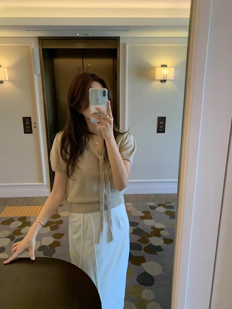 FREELOVE韓國㊣直郵東大門代購女裝新品休閑時尚人氣針織衫FREELOVE針織衫