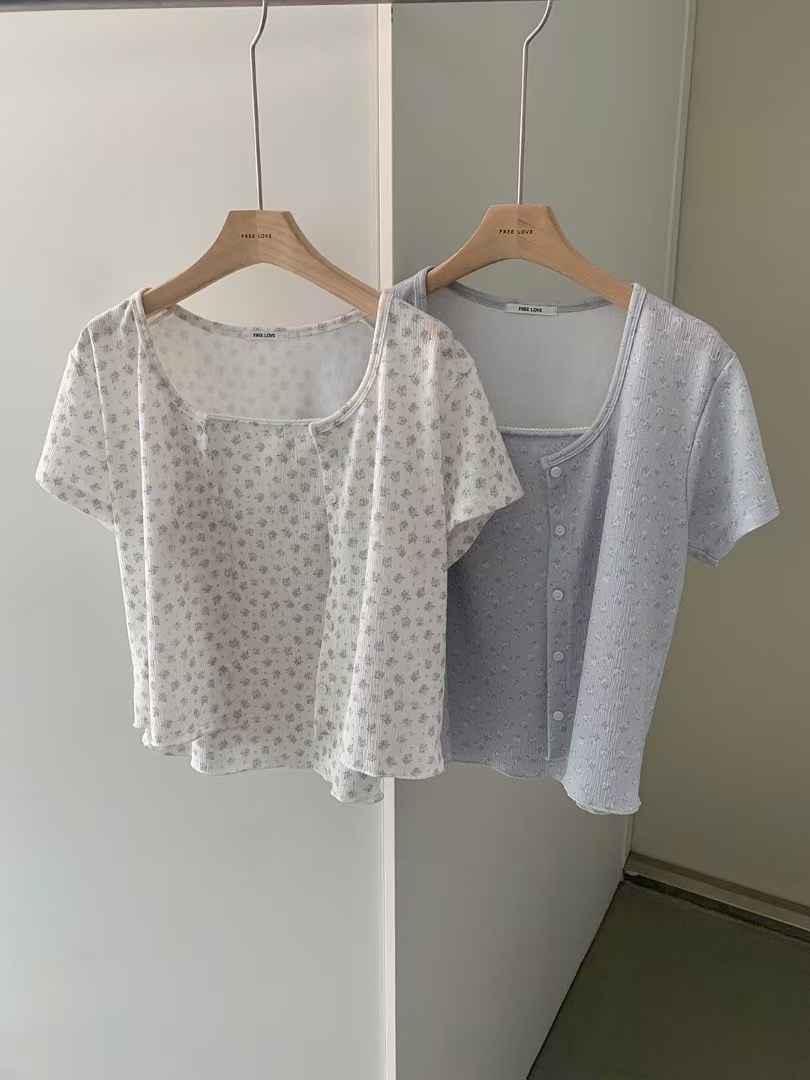 FREELOVE韓國㊣直郵東大門代購女裝新品時尚25春夏熱賣套裝FREELOVE套裝