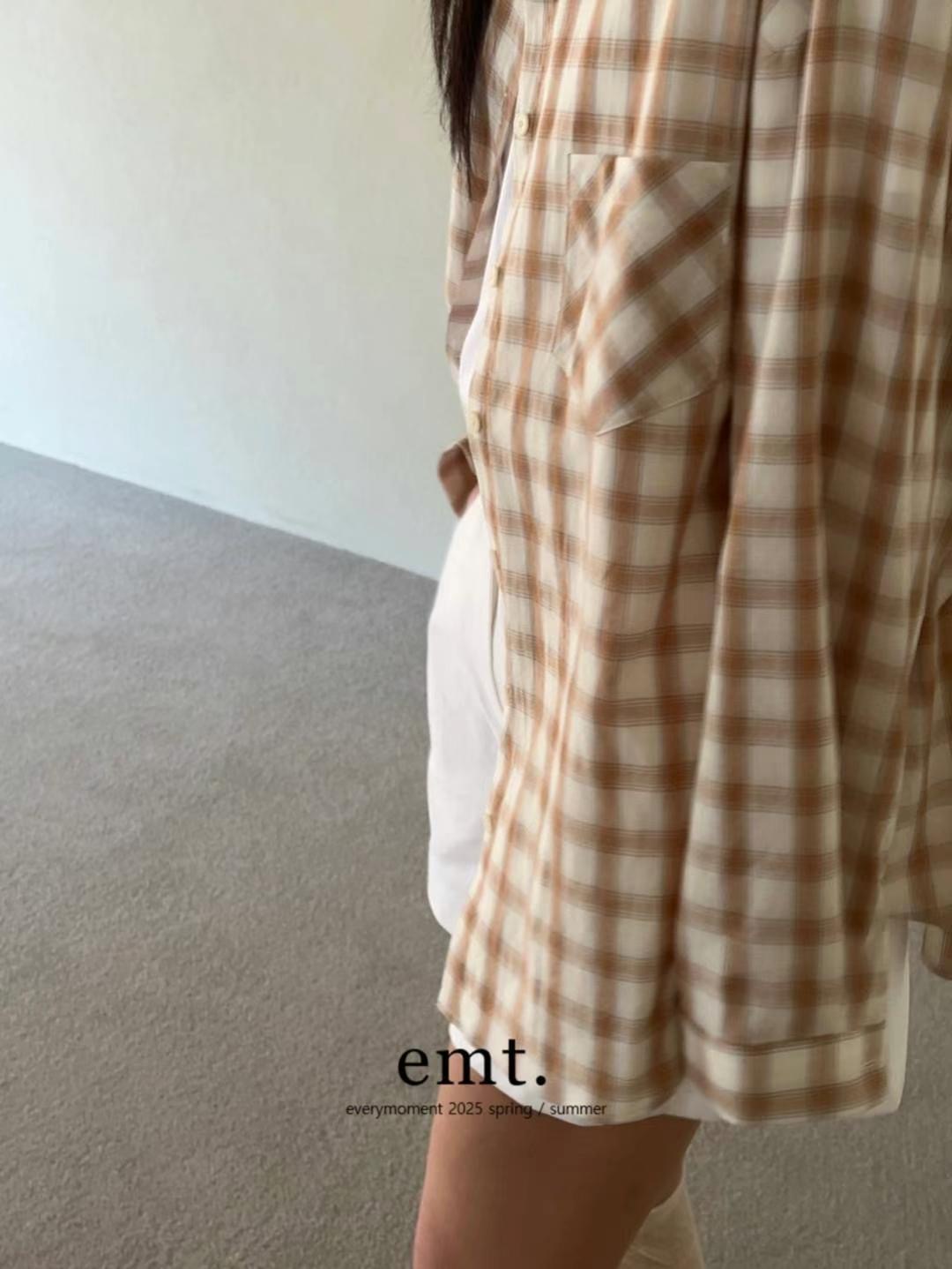 EVERY MOMENT韓國直郵㊣東大門實拍女裝新款人氣襯衫蕾絲衫格紋EVERY MOMENT襯衫/蕾絲衫