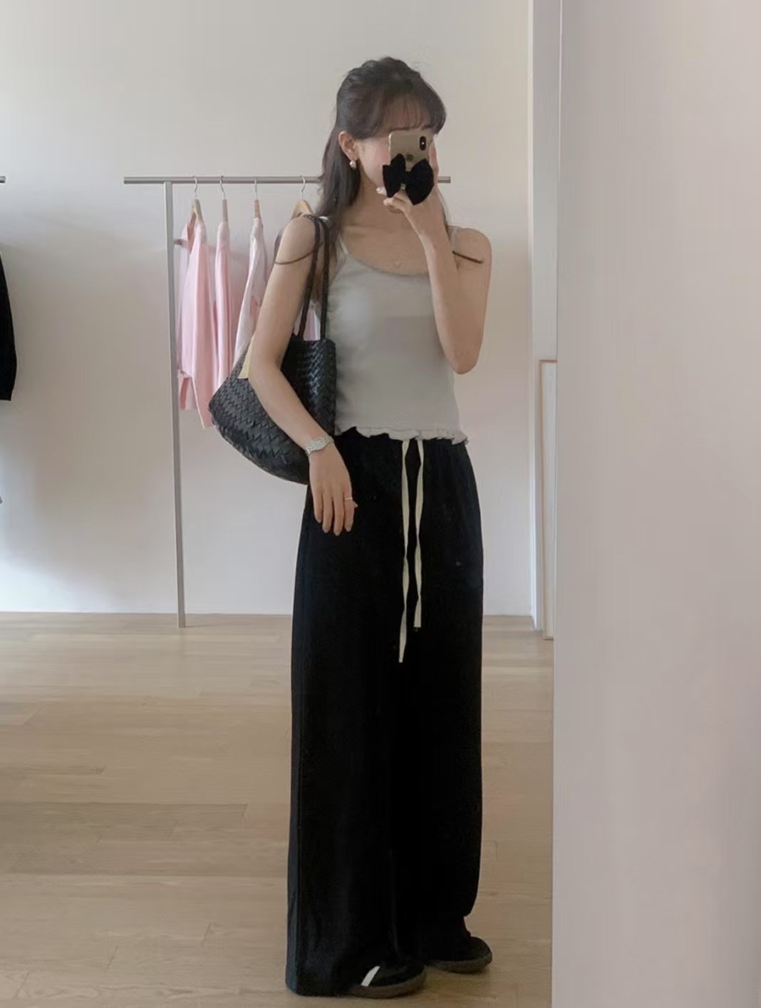 FREELOVE韓國直郵㊣女裝新品時尚推薦25春夏人氣休閑休閑褲FREELOVE休閑褲