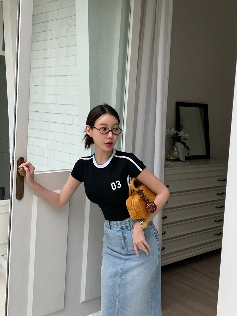REVE CITE-L韓國代購女士新品時尚推薦職業人氣熱賣休閑T恤REVE CITET恤