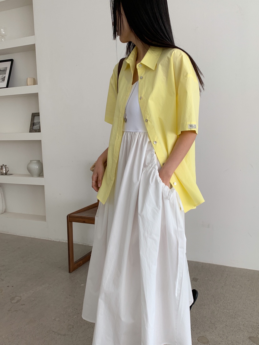 GOYOU東大門代購女士新品真品職業25春夏休閑推薦襯衫蕾絲衫de goyou襯衫/蕾絲衫