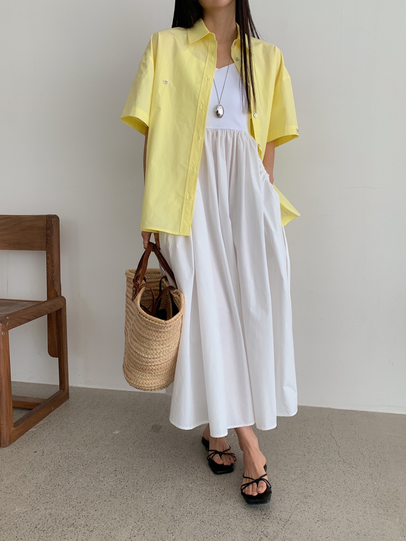 GOYOU東大門代購女士新品真品職業25春夏休閑推薦襯衫蕾絲衫de goyou襯衫/蕾絲衫