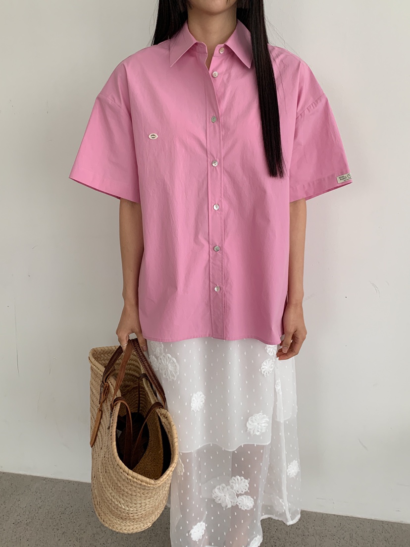 GOYOU東大門代購女士新品真品職業25春夏休閑推薦襯衫蕾絲衫de goyou襯衫/蕾絲衫