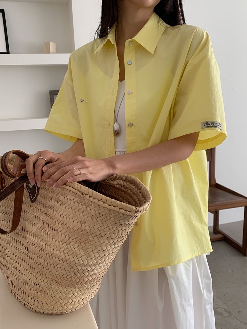 GOYOU東大門代購女士新品真品職業25春夏休閑推薦襯衫蕾絲衫de goyou襯衫/蕾絲衫圖色2