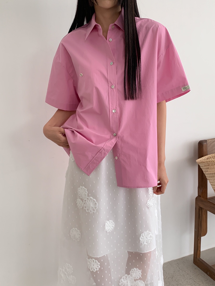 GOYOU東大門代購女士新品真品職業25春夏休閑推薦襯衫蕾絲衫de goyou襯衫/蕾絲衫圖色3