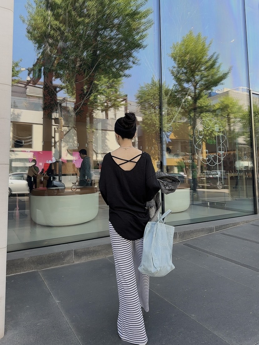 PALETTE-Q韓國直郵女裝新款25春夏職業熱賣真品休閑推薦T恤PALETTET恤