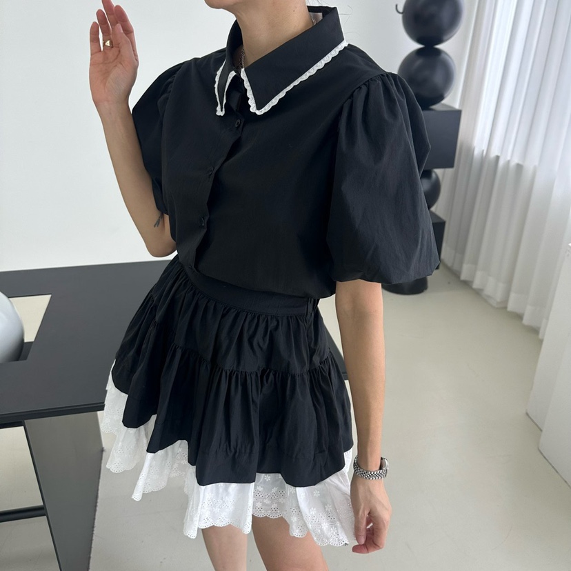 SOUIT東大門實拍女士新品推薦25春夏人氣真品職業休閑時尚短裙SOUIT by mabel-L短裙