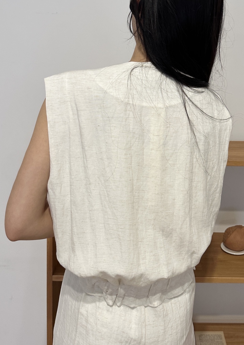 CLASSY-O韓國直郵女裝新品推薦休閑25春夏套裝口袋套裝亞麻CLASSY-O套裝