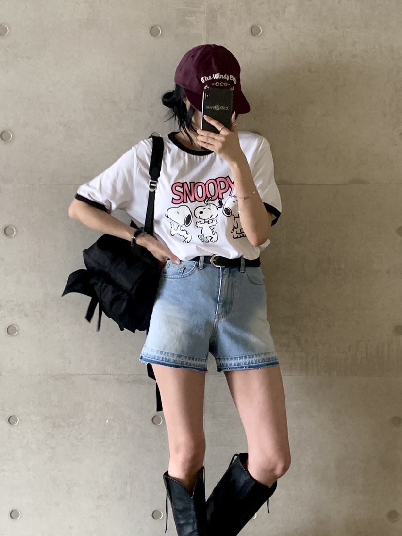 DAVICHI東大門代購女裝新品真品休閑熱賣25春夏職業推薦T恤DAVICHIT恤