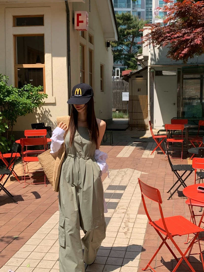 REVE CITE-L東大門直郵女士新款職業休閑人氣熱賣時尚連體褲REVE CITE連體褲圖色2