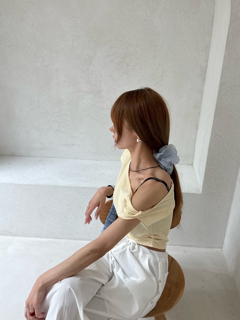 ZEROZERO韓國直郵女士新款25春夏真品推薦職業人氣休閑熱賣T恤ZEROZEROT恤