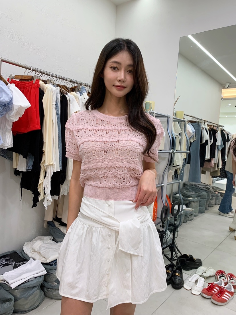 BANI BLUSH東大門實拍女裝新款真品時尚熱賣休閑人氣職業短裙BANI BLUSH短裙