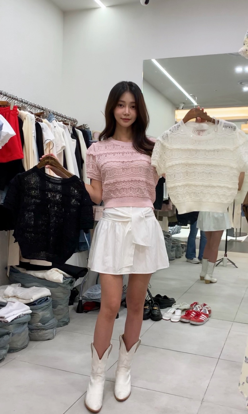 BANI BLUSH東大門實拍女裝新款真品時尚熱賣休閑人氣職業短裙BANI BLUSH短裙
