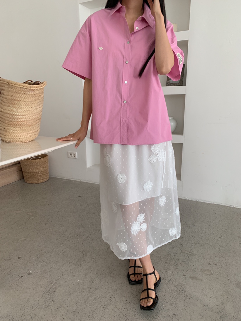 GOYOU韓國直郵女士新款真品推薦熱賣時尚人氣休閑職業長裙透視de goyou長裙