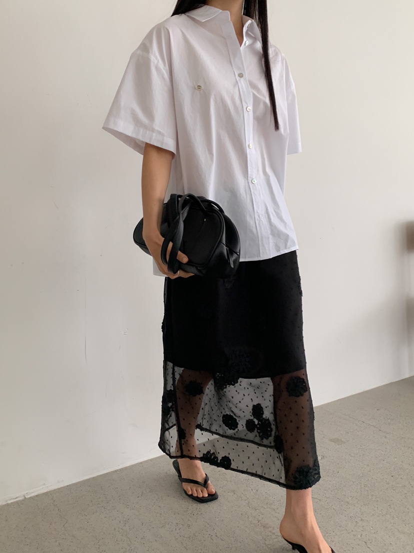 GOYOU韓國直郵女士新款真品推薦熱賣時尚人氣休閑職業長裙透視de goyou長裙