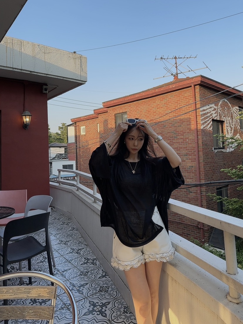 PALETTE-Q韓國代購女裝新款休閑25春夏人氣推薦時尚熱賣T恤PALETTET恤