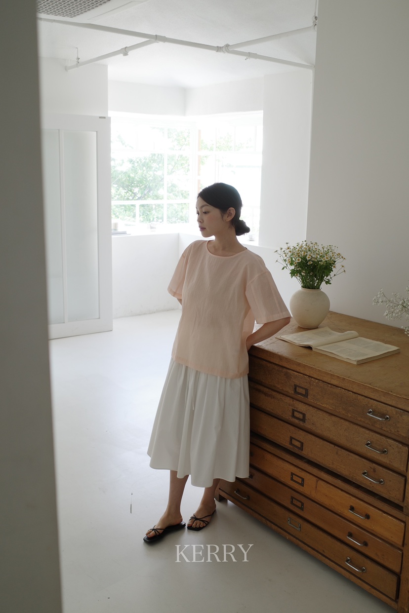 KERRY東大門代購女裝新品熱賣25春夏休閑時尚人氣襯衫蕾絲衫KERRY襯衫/蕾絲衫