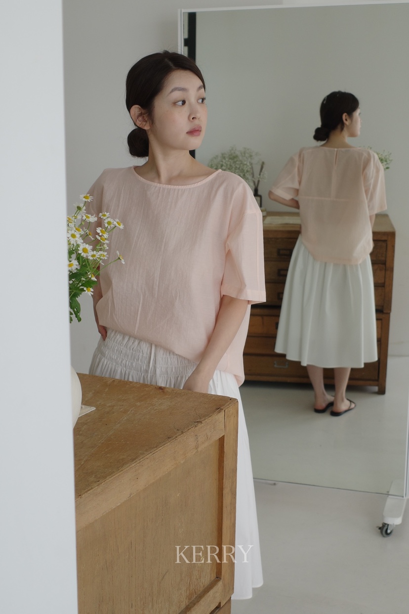 KERRY東大門代購女裝新品熱賣25春夏休閑時尚人氣襯衫蕾絲衫KERRY襯衫/蕾絲衫