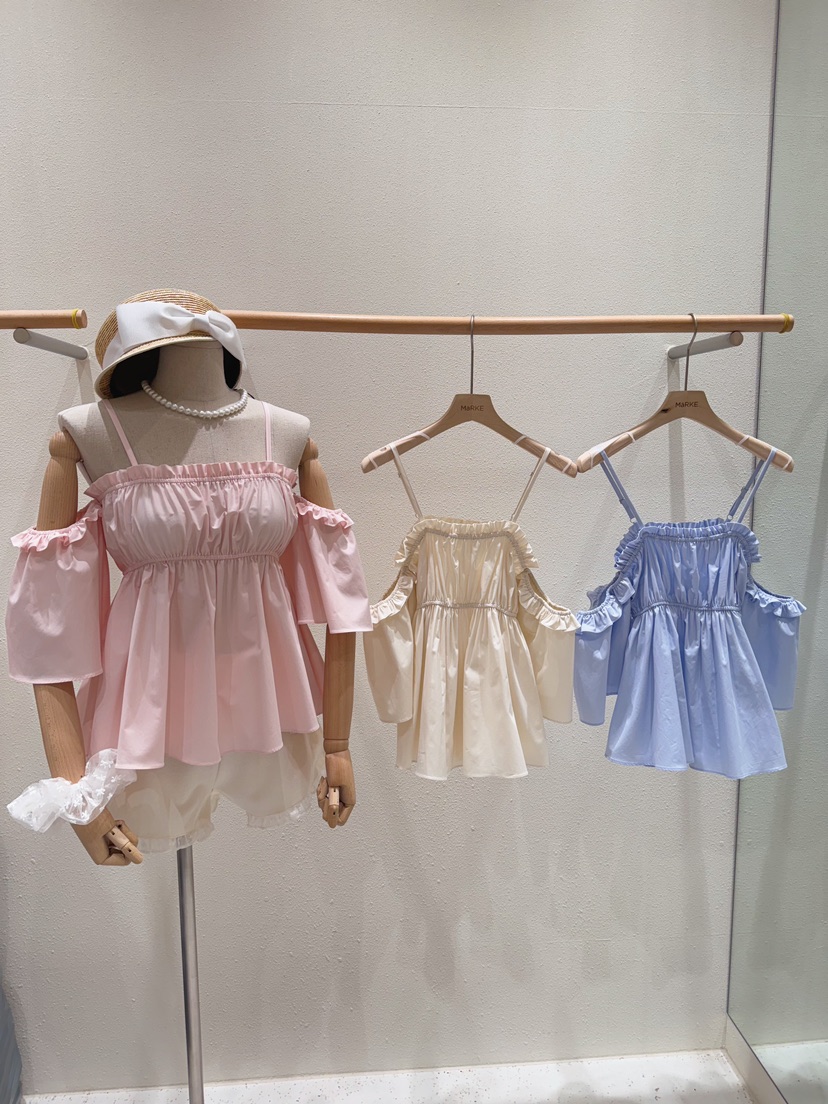 MARKE-P韓國直郵女士新品熱賣休閑推薦真品職業25春夏吊帶背心MARKE-P吊帶/背心