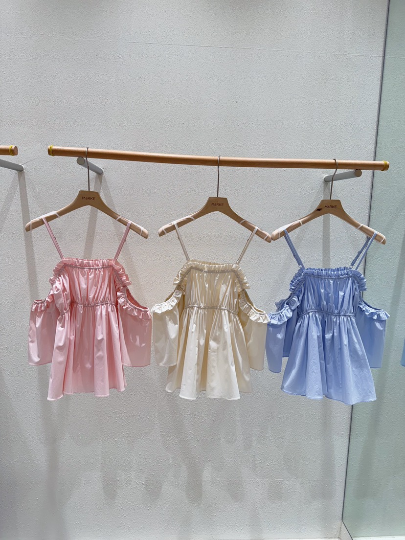 MARKE-P韓國直郵女士新品熱賣休閑推薦真品職業25春夏吊帶背心MARKE-P吊帶/背心