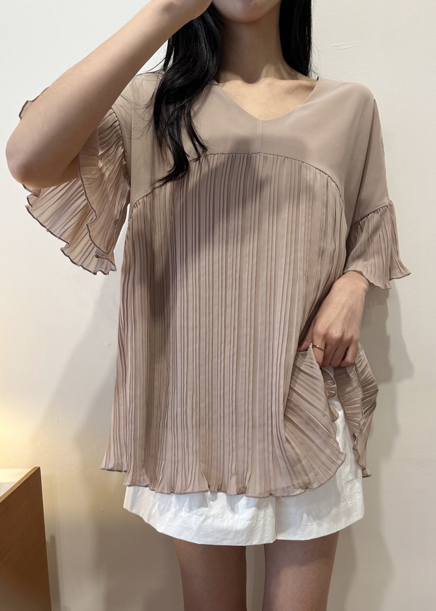CLASSY-O東大門實拍女士新款休閑真品熱賣襯衫蕾絲衫雪紡褶皺CLASSY-O襯衫/蕾絲衫