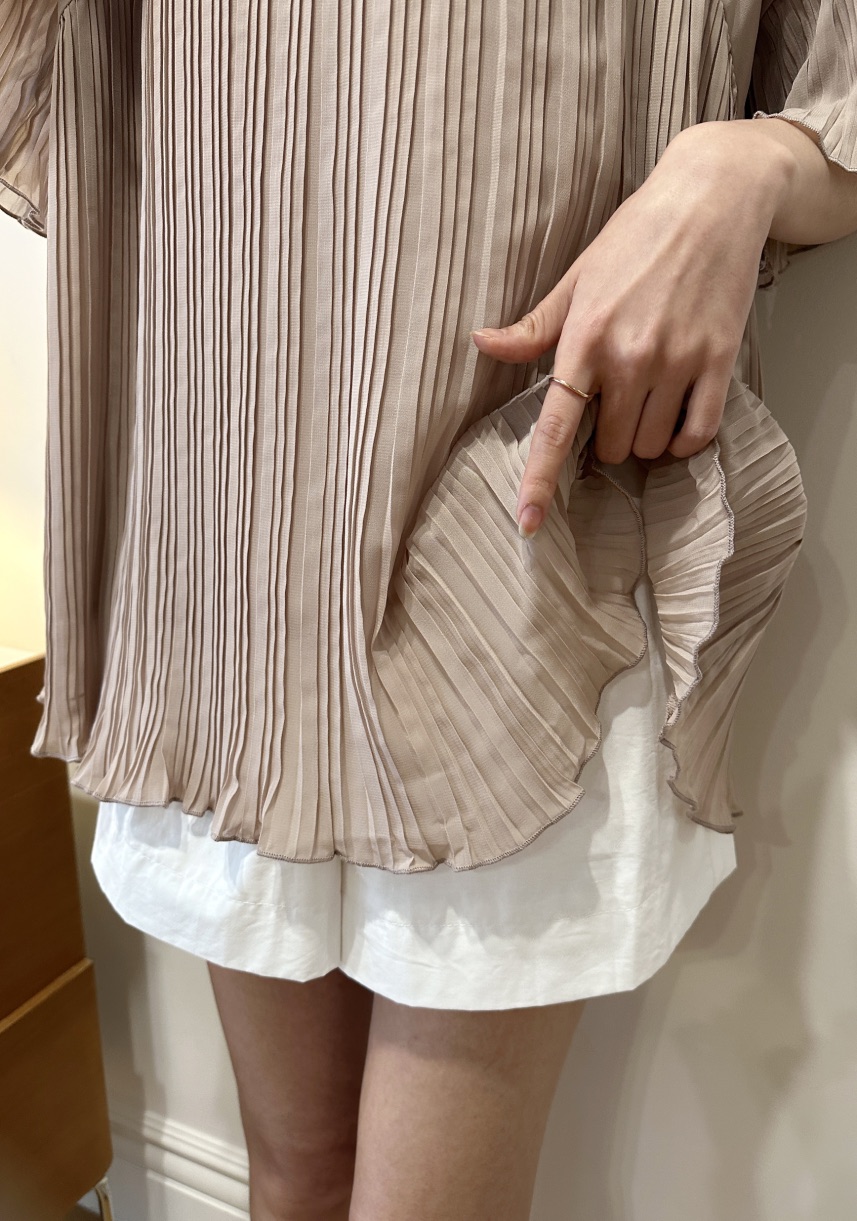 CLASSY-O東大門實拍女士新款休閑真品熱賣襯衫蕾絲衫雪紡褶皺CLASSY-O襯衫/蕾絲衫
