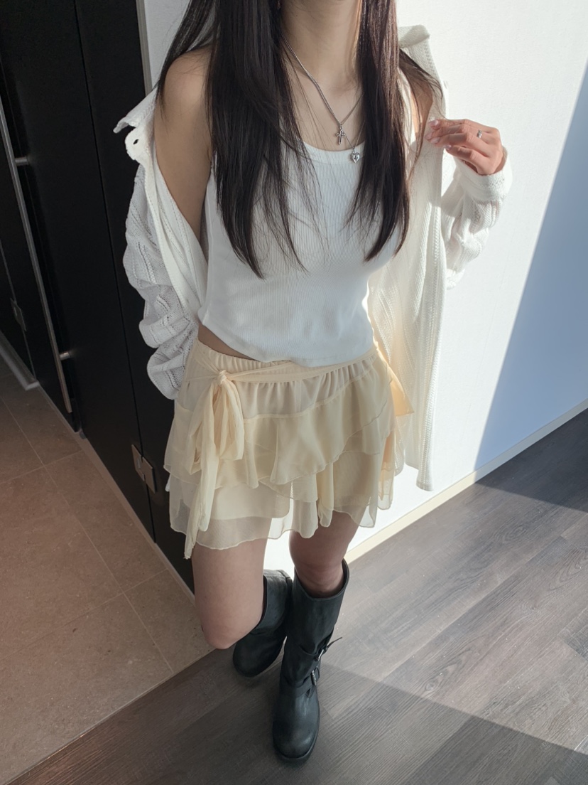 BADCALM韓國代購女裝新款職業25春夏推薦熱賣真品時尚休閑短裙BADCALM短裙