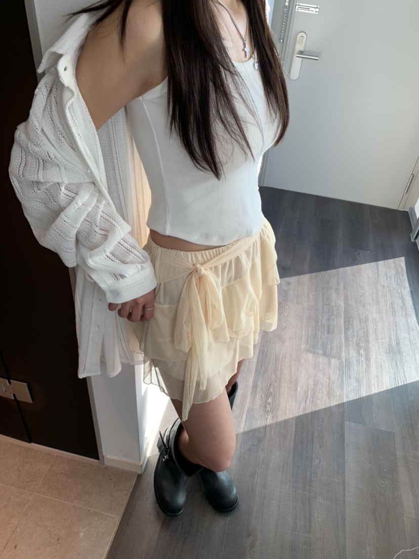 BADCALM韓國代購女裝新款職業25春夏推薦熱賣真品時尚休閑短裙BADCALM短裙