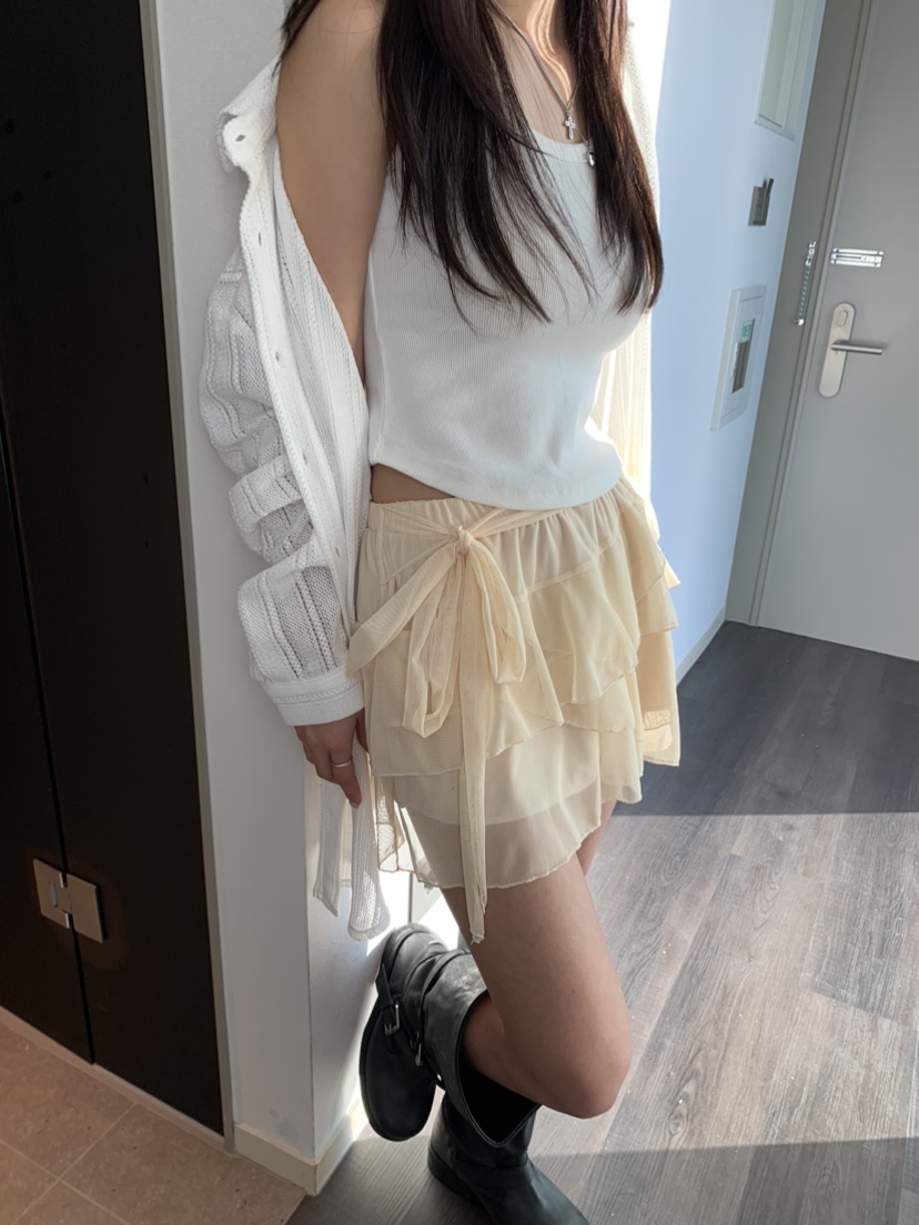 BADCALM韓國代購女裝新款職業25春夏推薦熱賣真品時尚休閑短裙BADCALM短裙