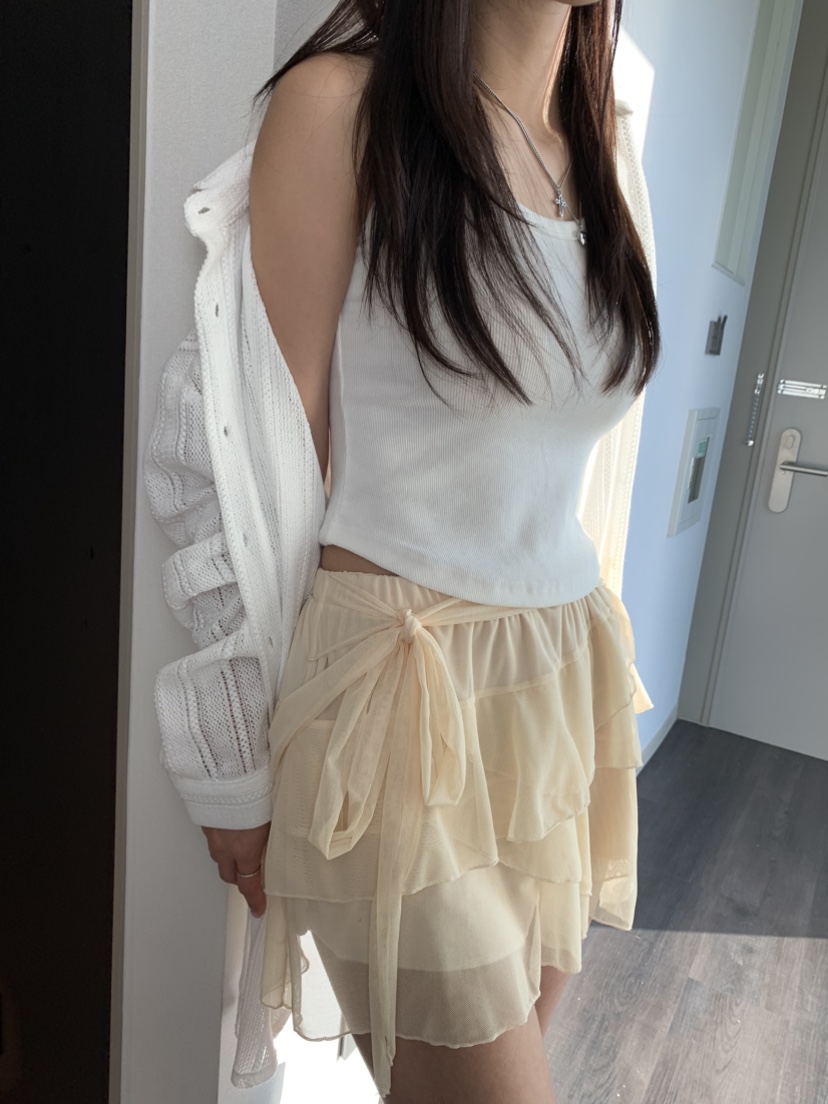 BADCALM韓國代購女裝新款職業25春夏推薦熱賣真品時尚休閑短裙BADCALM短裙圖色2
