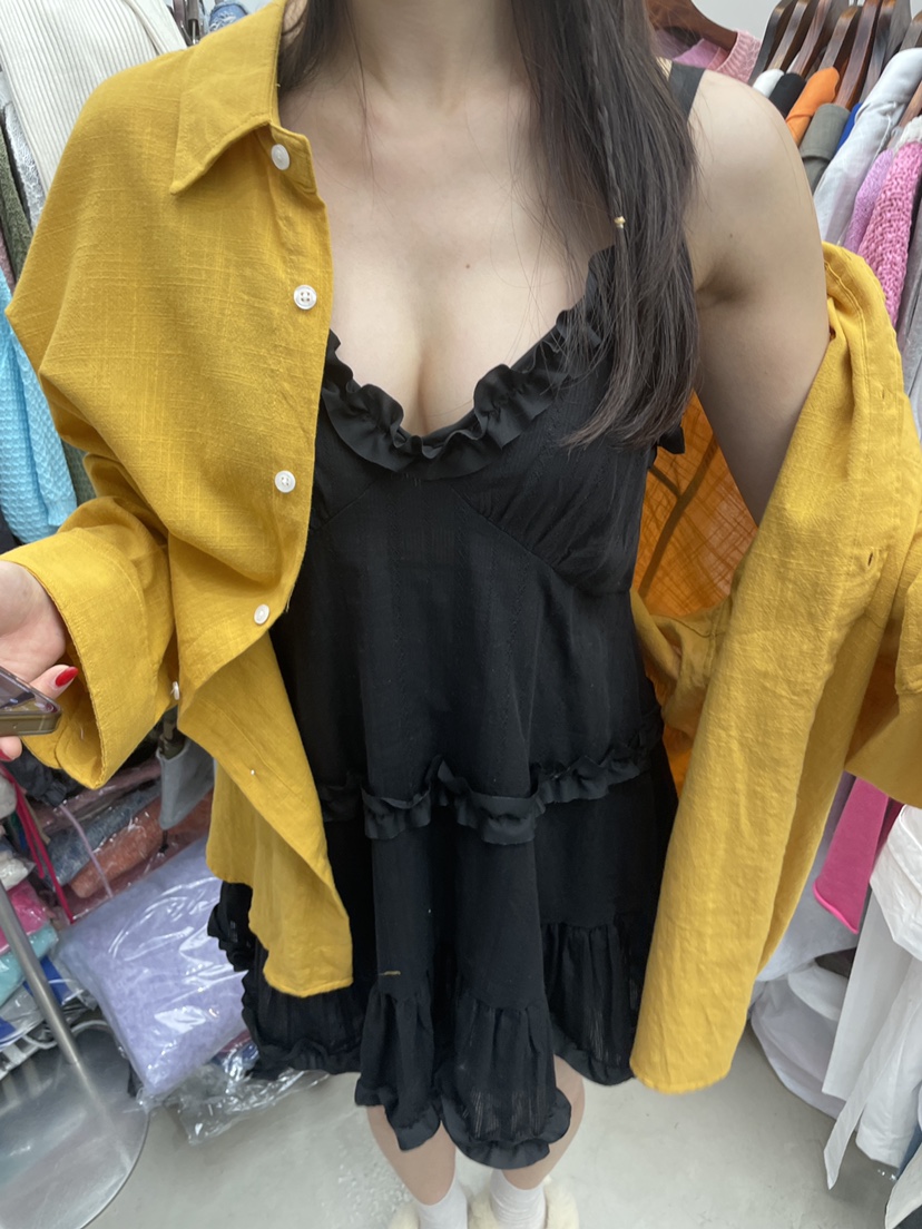 PAIRING東大門代購女士新款休閑熱賣襯衫蕾絲衫不含內搭亞麻PAIRING襯衫/蕾絲衫
