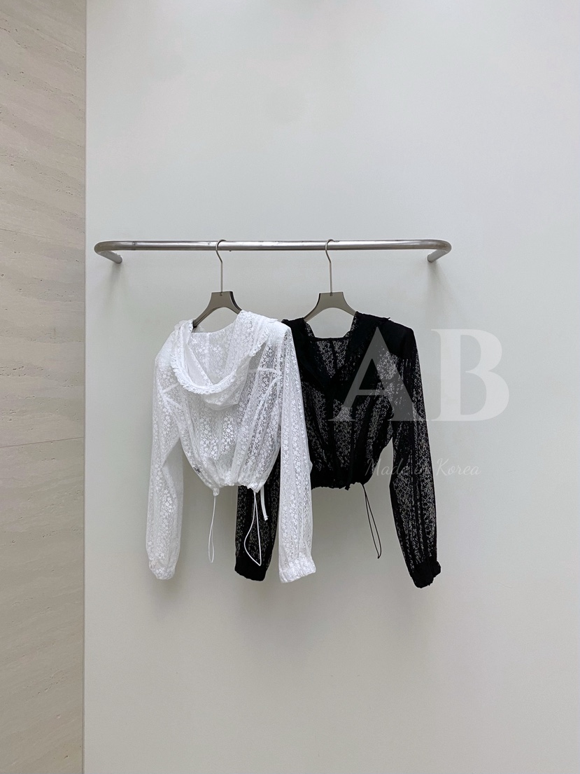 AB韓國代購女士新品推薦25春夏休閑時尚真品人氣襯衫蕾絲衫AB襯衫/蕾絲衫