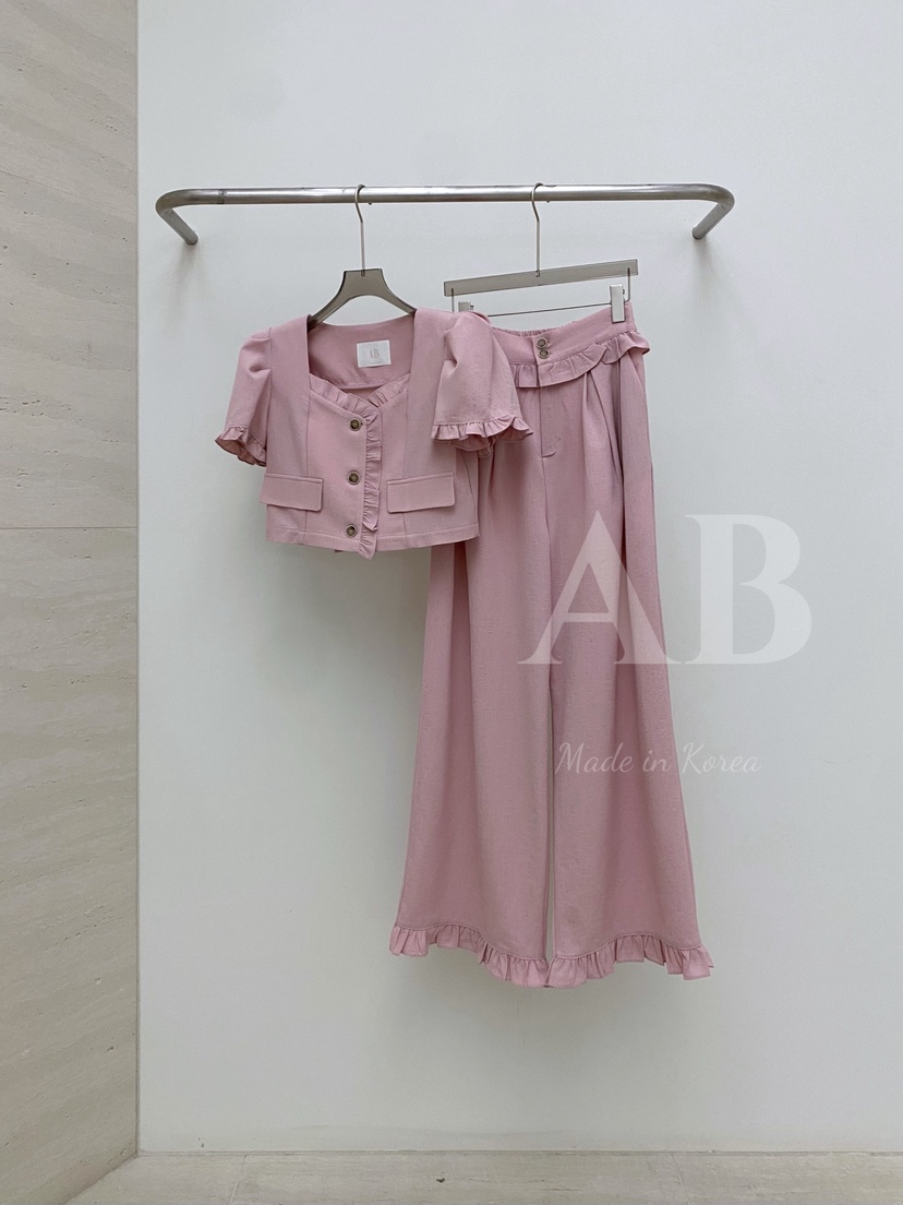 AB東大門代購女裝新品熱賣休閑時尚職業推薦真品25春夏休閑褲AB休閑褲