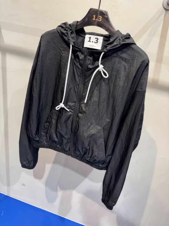 1.3韓國代購女士新品25春夏熱賣職業人氣推薦真品夾克拉鏈1.3夾克