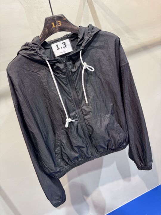 1.3韓國代購女士新品25春夏熱賣職業人氣推薦真品夾克拉鏈1.3夾克