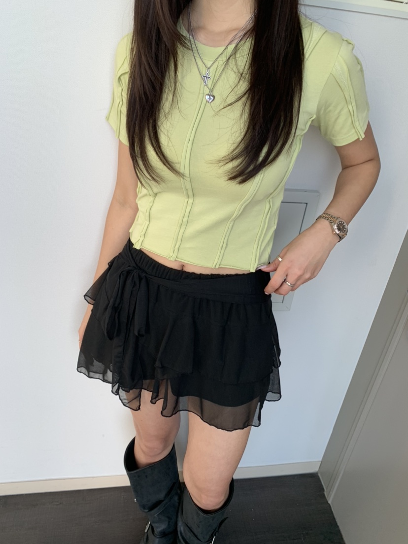 BADCALM韓國直郵女裝新品熱賣25春夏時尚職業真品推薦休閑T恤BADCALMT恤