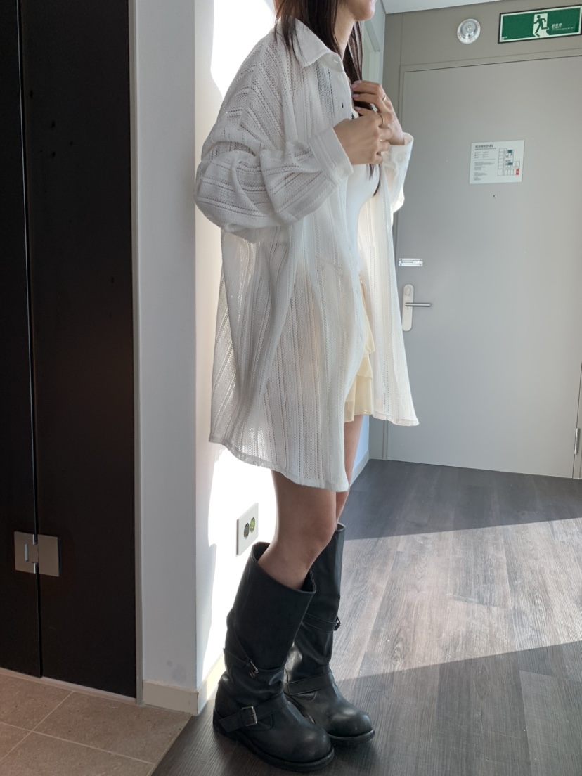 BADCALM東大門直郵女裝新品熱賣休閑職業人氣25春夏襯衫蕾絲衫BADCALM襯衫/蕾絲衫